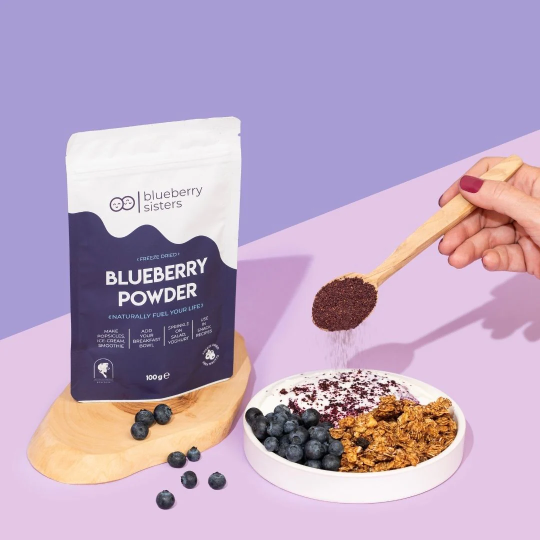 %100 Blueberry tozu 100 gr. (Yabanmersini tozu) - Image 5