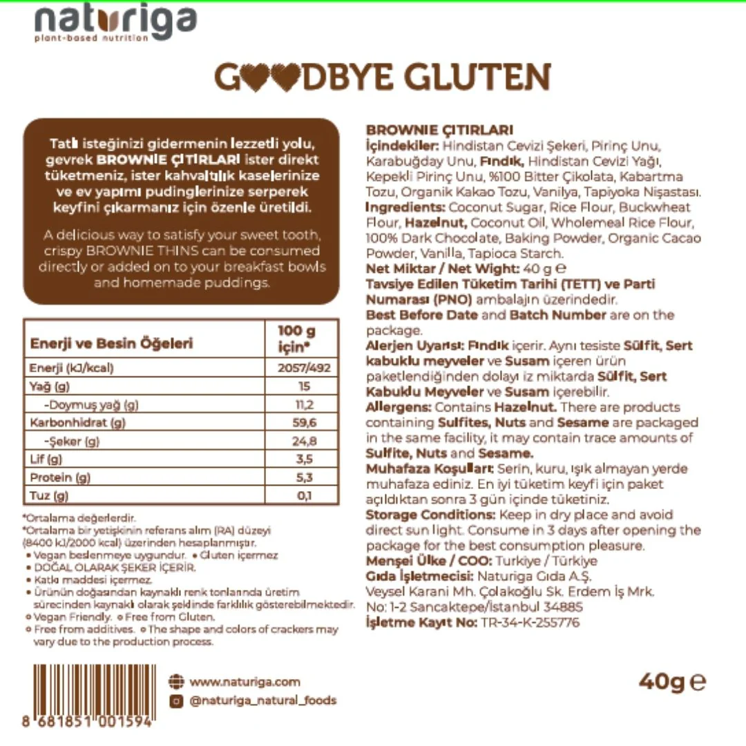 Brownie Çıtırları 40gr - Image 3