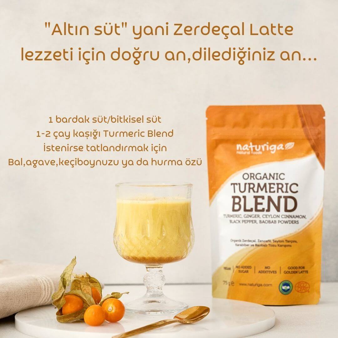 Organik Zerdeçallı Karışım (Altın Süt Karışımı) - Image 4